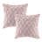 Blush Queen Bedroom - 8 Piece Cotton Comforter With Floral Print Size Decorative Pillows-117585941-117585942