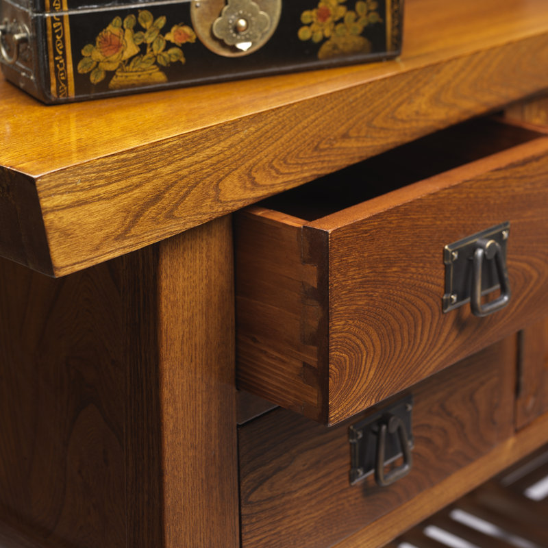 Bevans 152cm Solid Wood Console Table