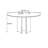 Black walnut solid wood round dining table-27848565