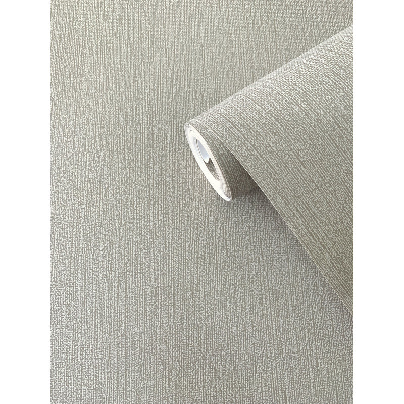 Boutique Shimmery Weave Wallpaper Roll, Cream