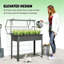 Jardinière extérieure surélevée, lit pour plante-1484958169