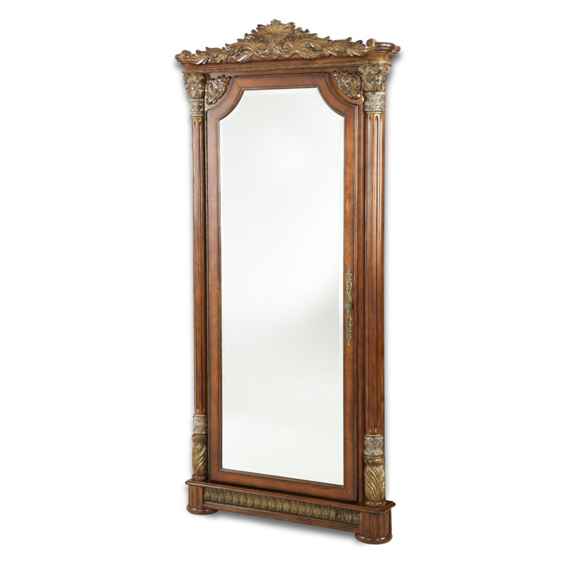 Villa Valencia Accent Floor Mirror
