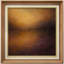 Golden Horizon Glow in Soft Ambient Light - Reproduction d'art encadrée sur papier-1689741596-1689741597