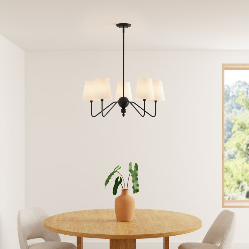 Jaya 5 - Light Dimmable Classic / Traditional Chandelier