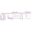 Lenapah Unfinished TV Stand for TVs up to 78"-487565126