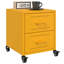 Angala 36 cm W Steel Bedside Table-87684025