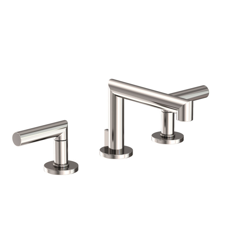 Kirsi Widespread Bathroom Faucet with Drain Assembly, Polished Nickel