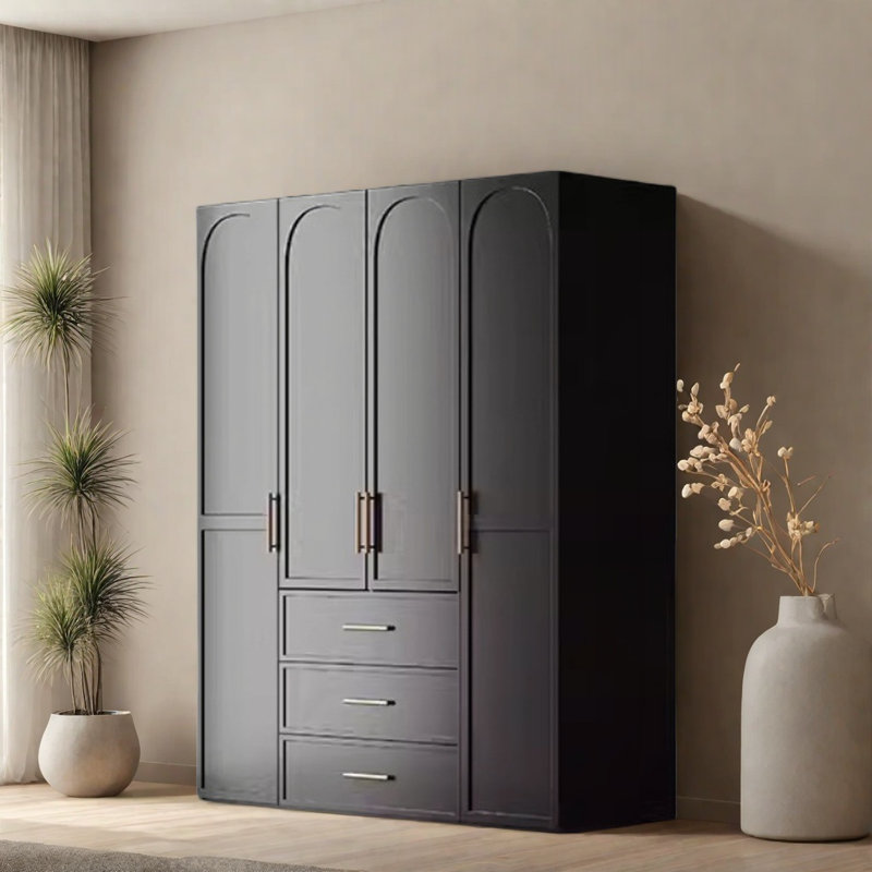 Simple And Light Luxury High End Wardrobe, 79" H x 71" W x 24" D