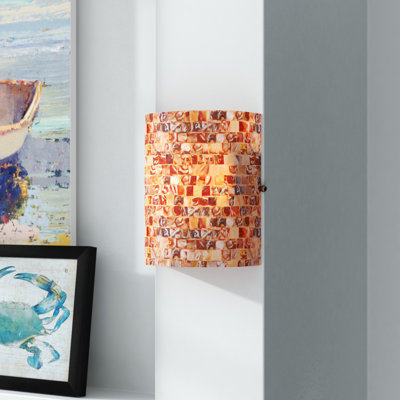 Oberg Seashell Flush Mount
