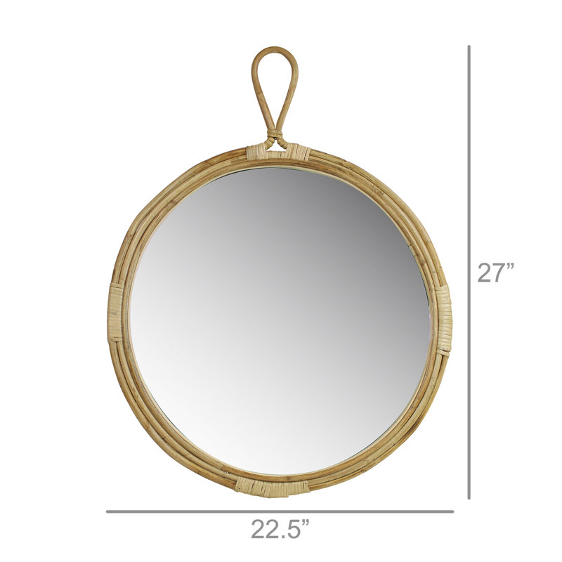 Farryn Bamboo / Rattan Flat Mirror