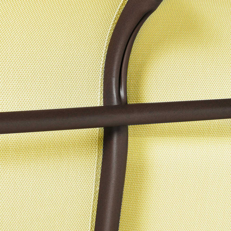 Banc oscillant pour 2 personnes, causeuse de patio avec structure en acier thermolaqué, 2 sièges de balançoire pour la cour, la pelouse, le jardin et le porche