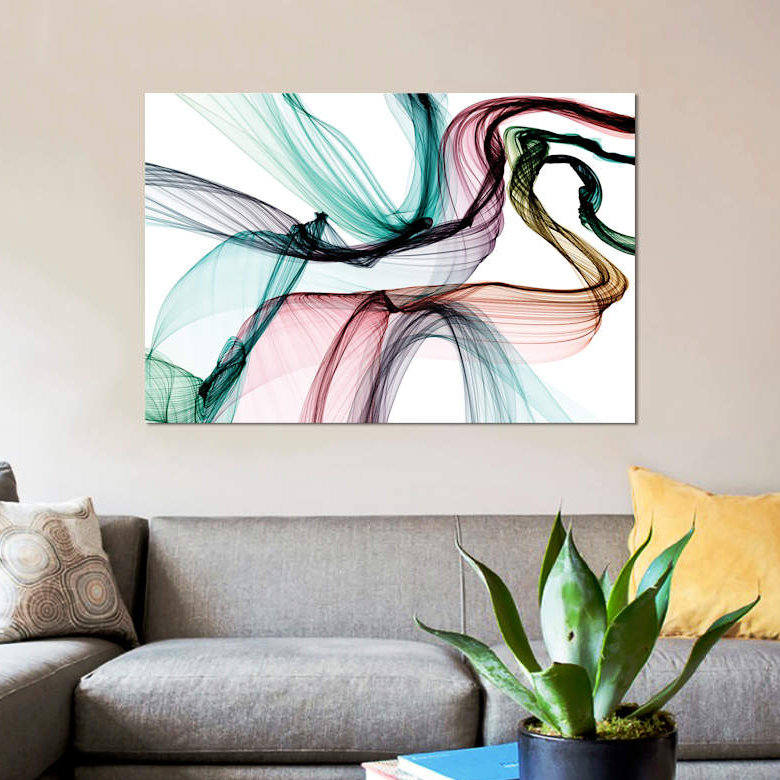 « invisible world vii », impression sur toile, H 8 po x l 12 po x P 0,75 po