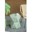 Tapered Green Garden Capiz Stool