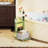 Kabron Acrylic Side Table on Lockable Wheels, C Shaped End Table, Suitable For Living Room, Bedroom-1492331938