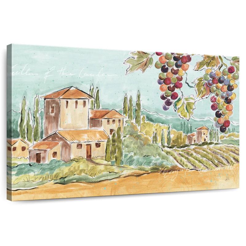 Alvord Tuscan Breeze No Poppies, 34" H x 51" W