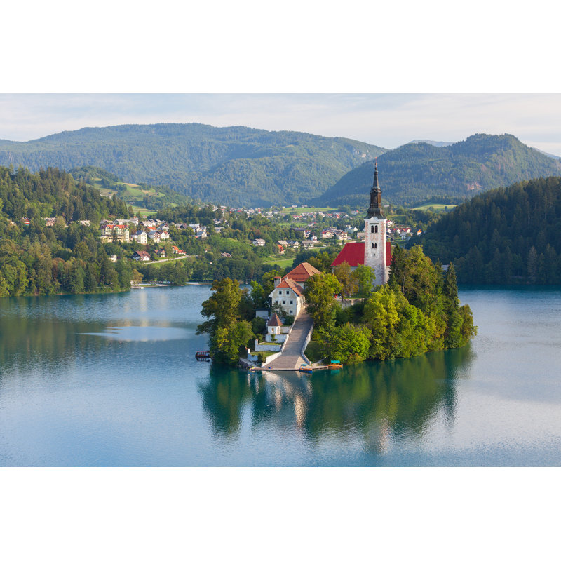 Budd Bled - Wrapped Canvas Print, 30cm H x 46cm W x 3.8cm D