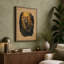 Leopard Study Boho 1 Piece Wrapped Canvas Wall Art-1642070361-1642070367