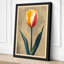 Centered Tulip Botanical - Wrapped Canvas-1553045970-1553045975