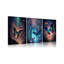 3 Piece Wrapped Canvas Print-1843248374