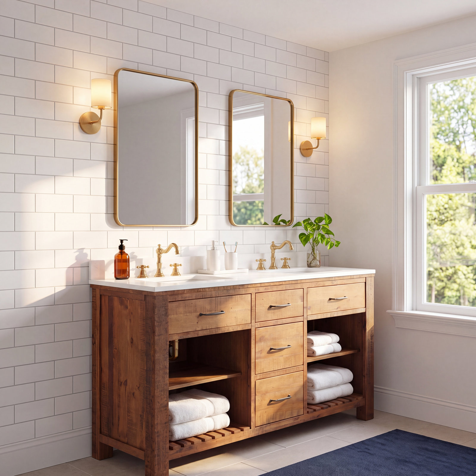 Berkeley 4" x 8" Ceramic Subway Tile, Matte Arctic White