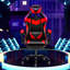 Fauteuil PC et de course avec repose-pieds-915734385