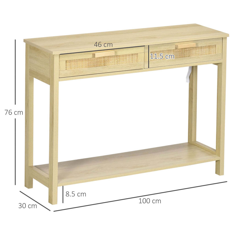 Annam 100cm Console Table