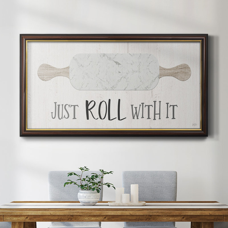 «Roll With It» - Reproduction d'un seul cadre photo sur toile, H 25 po x l 45 po x P 1 po