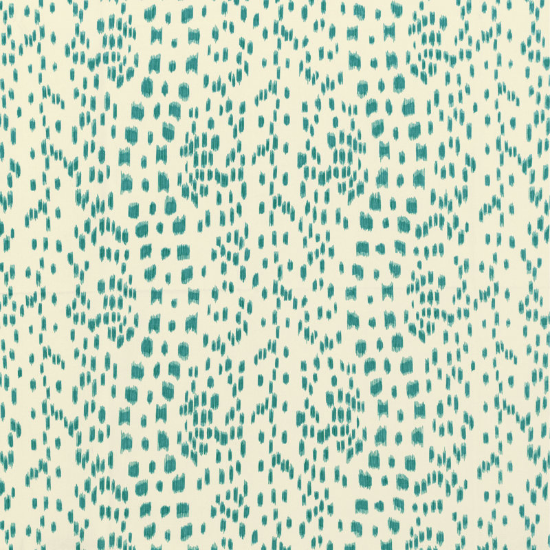 En Vacances II Les Touches II Fabric, Teal