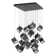 Ice Cube Square Multi-Light 4-CCT Pendant