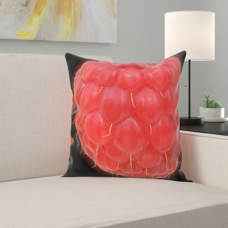 Microsuede Throw Pillow