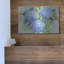 «Sky Blue Hydrangea» par Paul Brent, art mural en métal, 24 po x 16 po-123800431