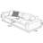 Gray Genuine Leather Modular Sofa cushion couch-1685998288-1685998292