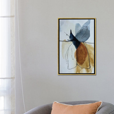 «Abstract Forms II», reproduction d'art sur toile encadrée