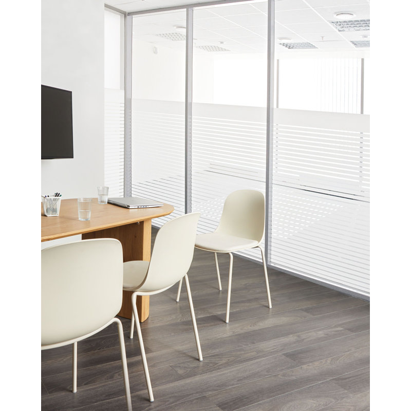 Set of 2 Conference Chairs DORR, Beige, White