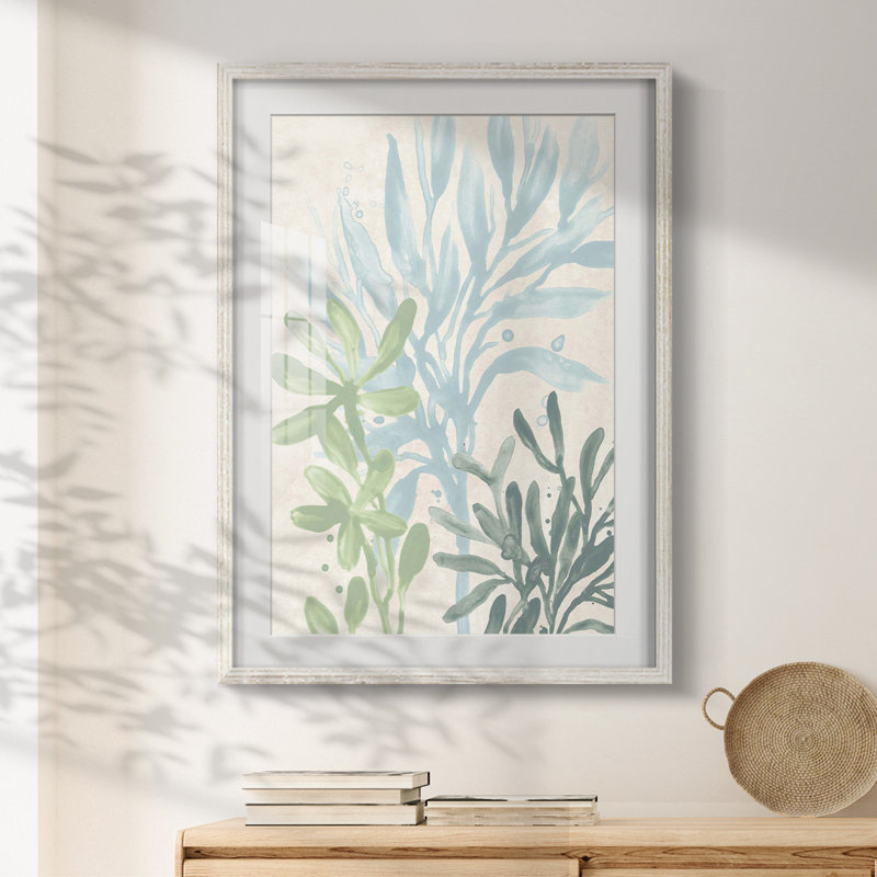 Maelly - Toile tendue avec châssis, H 28,5 po x l 20,5 po, Blanc