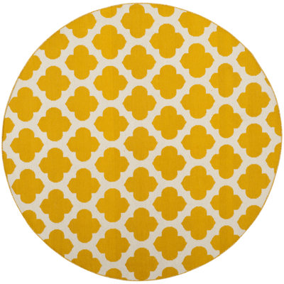 Romona Hand Woven Cotton Geometric Rug