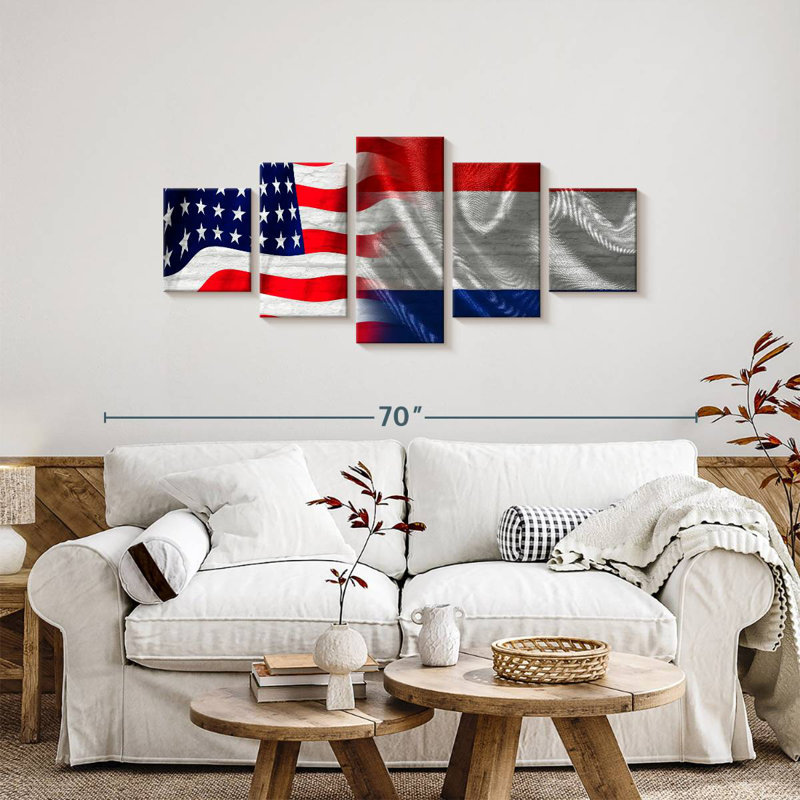 États-Unis et Abra néerlandais, H 24 po x l 55 po