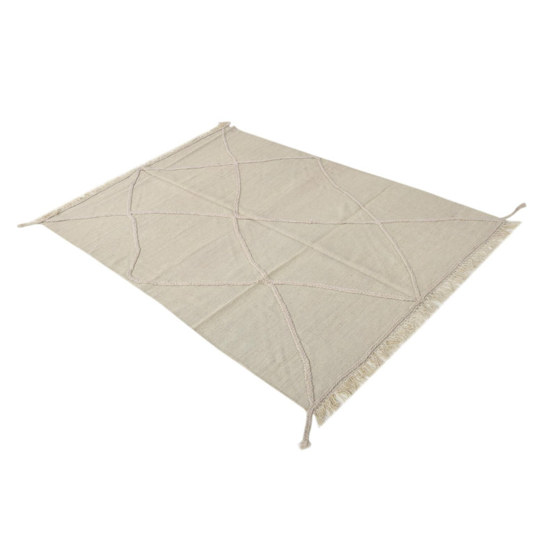 Tapis ivoire 4 x 6 Petrella