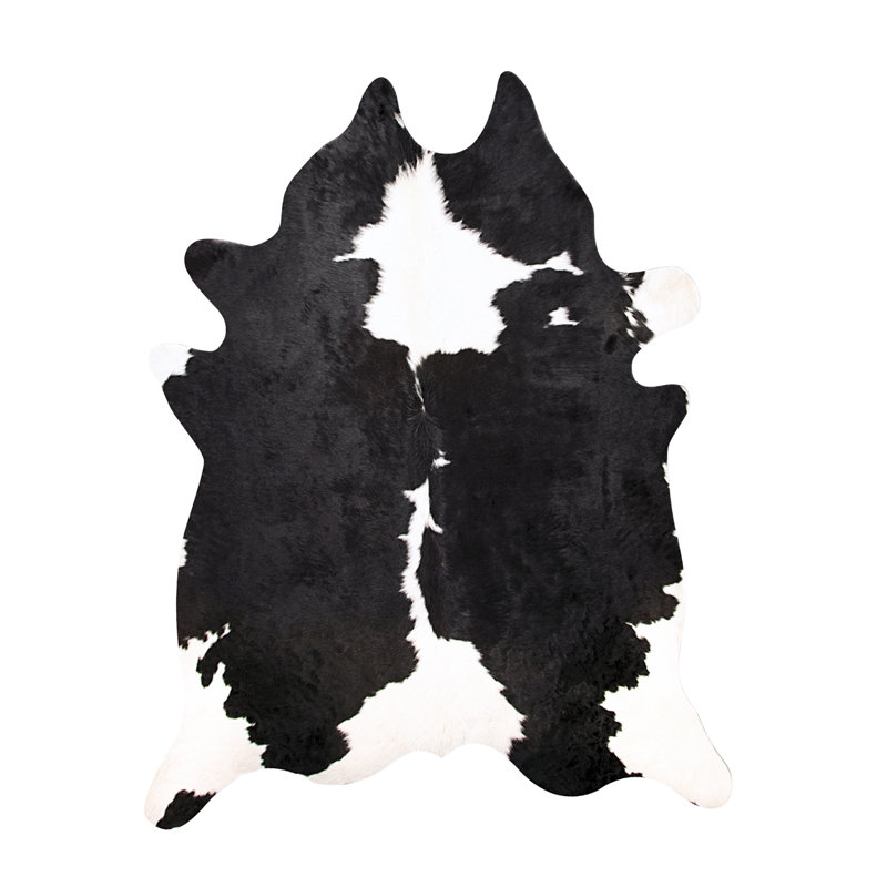Tapis noir / blanc Abhinav