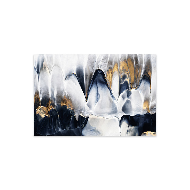 «Abstract Flow II», reproduction sur verre acrylique, H 16 po x l 24 po x P 0,25 po
