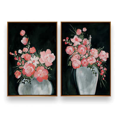 Ensemble de 2 fleurs de corail délicates