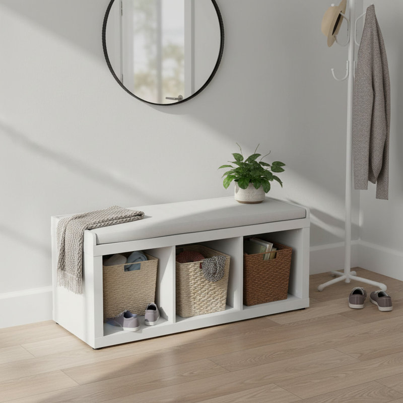 3-Cube Storage Bench