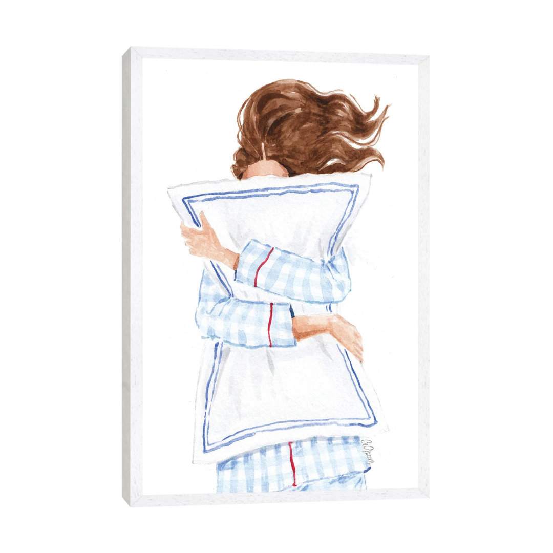 Gingham Pajamas von Style Of Brush - Gallery-Wrapped Canvas GiclÃ©e on Canvas