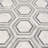 9" x 8" Marble Honeycomb Mosaic Wall & Floor Tile