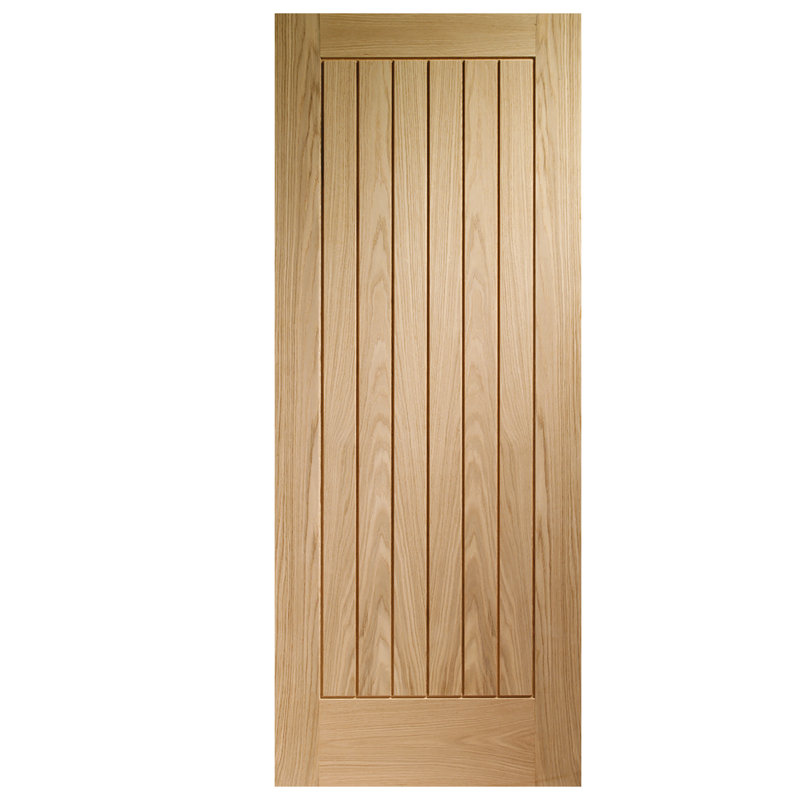 Internal Oak Pre-Finished Suffolk Fire Door, 1981mm H x 610mm W x 44mm D