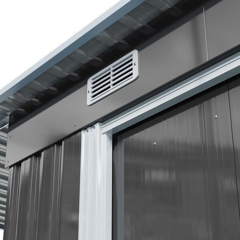 Chaslynn Garden With Lean-To 6.5 ft. W x 6.3 ft. D Pent Garage Shed