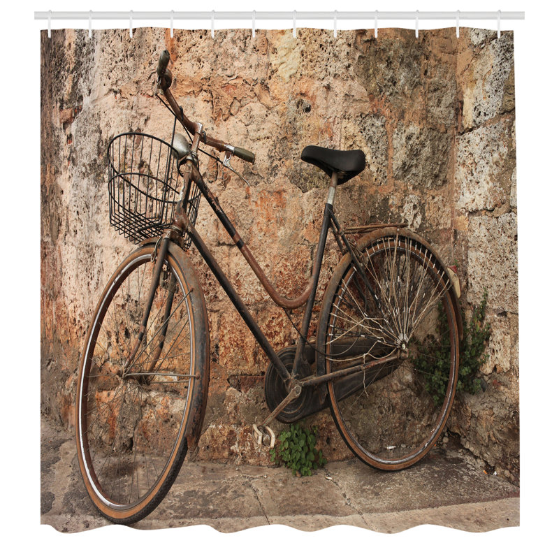 Besim Shower Curtain with Hooks Included