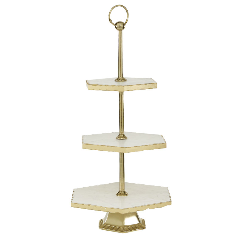 Stennis Marble Tiered Stand