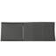 Chaise longue extensible et extensible en PE - gris relaxant, imperméable, structure