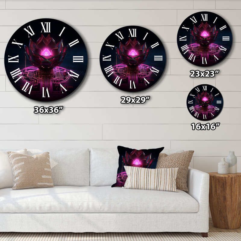 Metal Wall Clock, Small